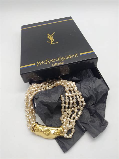 collana yves saint laurent uomo